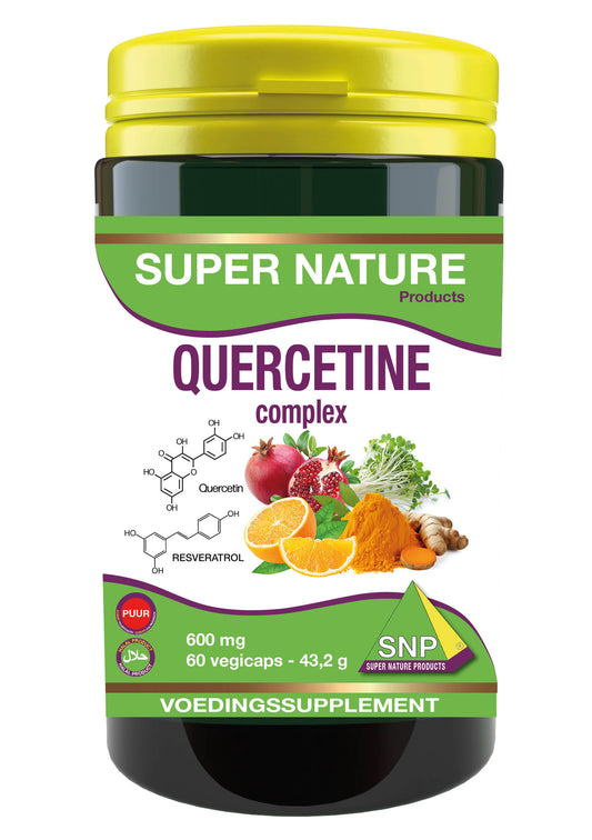 SNP Quercetine complex 600mg puur 60 Vegetarische capsules