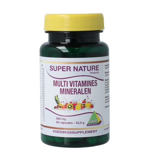 SNP Multi vitamines mineralen 60.00 Capsules