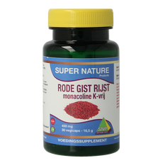 SNP Rode gist rijst monacoline K vrij 30 Vegetarische capsules