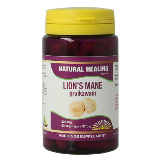 NHP Lions mane (pruikzwam) 60 Vegetarische capsules