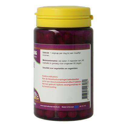 NHP Lions mane (pruikzwam) 60.00 Vegetarische capsules