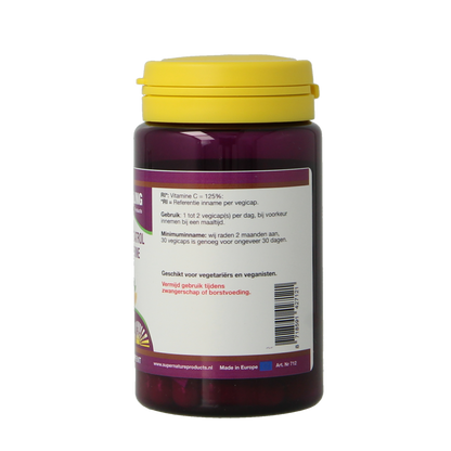 NHP Vit B3 Resveratrol vitamine C bioperine 30.00 Vegetarische capsules