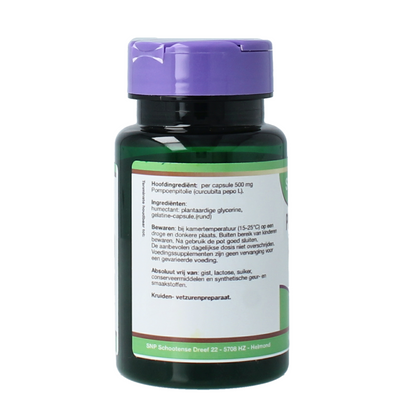 SNP Pompoenpitolie 500mg 60.00 Capsules