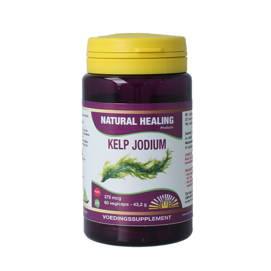 NHP Kelp jodium 375mcg 60.00 Vegetarische capsules