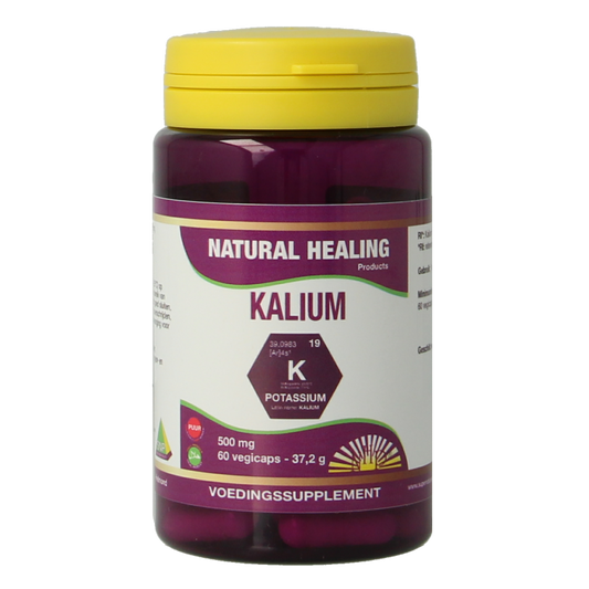 NHP Kalium 500mg 60 Vegetarische capsules