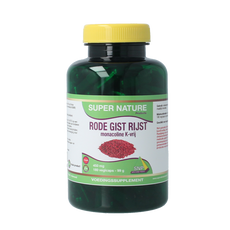 SNP Rode gist rijst monacoline K-vrij 180 Vegetarische capsules