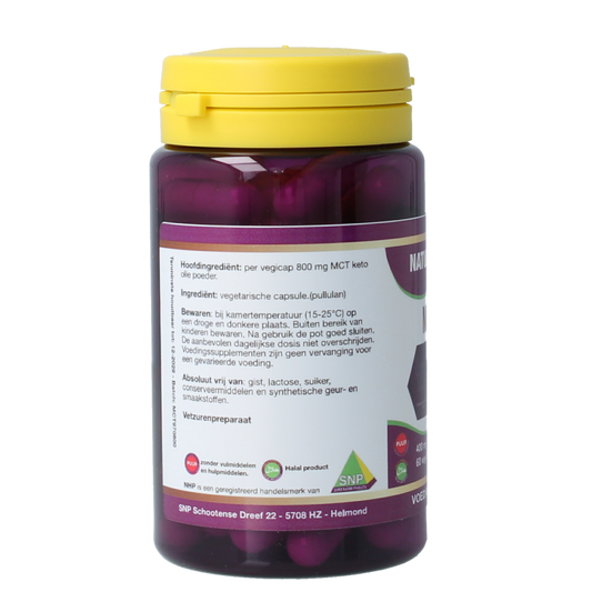 SNP MCT Keto 60 Vegetarische capsules