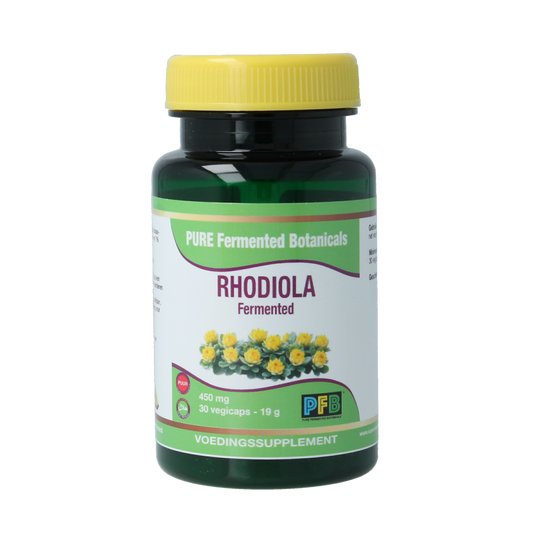 SNP Rhodiola fermented puur 30 Vegetarische capsules