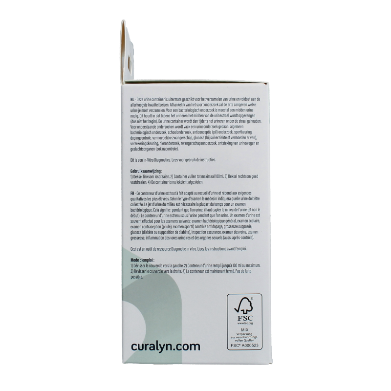 Curalyn Urinecontainer 3 Stuks