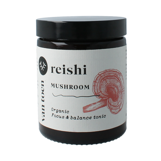Van Toen Reishi poeder bio 80 Gram