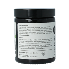 Van Toen Chaga poeder bio 80.00 Gram