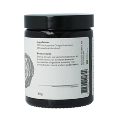 Van Toen Chaga poeder bio 80.00 Gram