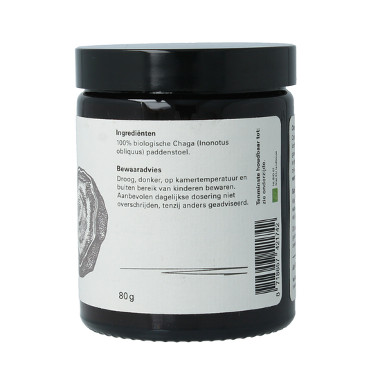 Van Toen Chaga poeder bio 80.00 Gram