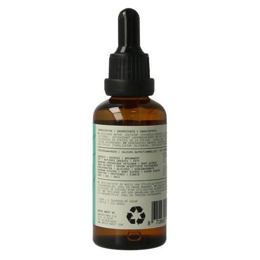 Green Sweet Vloeibare stevia naturel 50.00 Milliliter