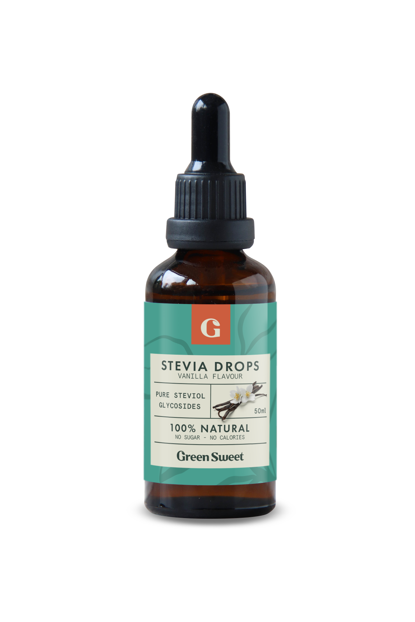 Green Sweet Vloeibare stevia vanille 50 Milliliter