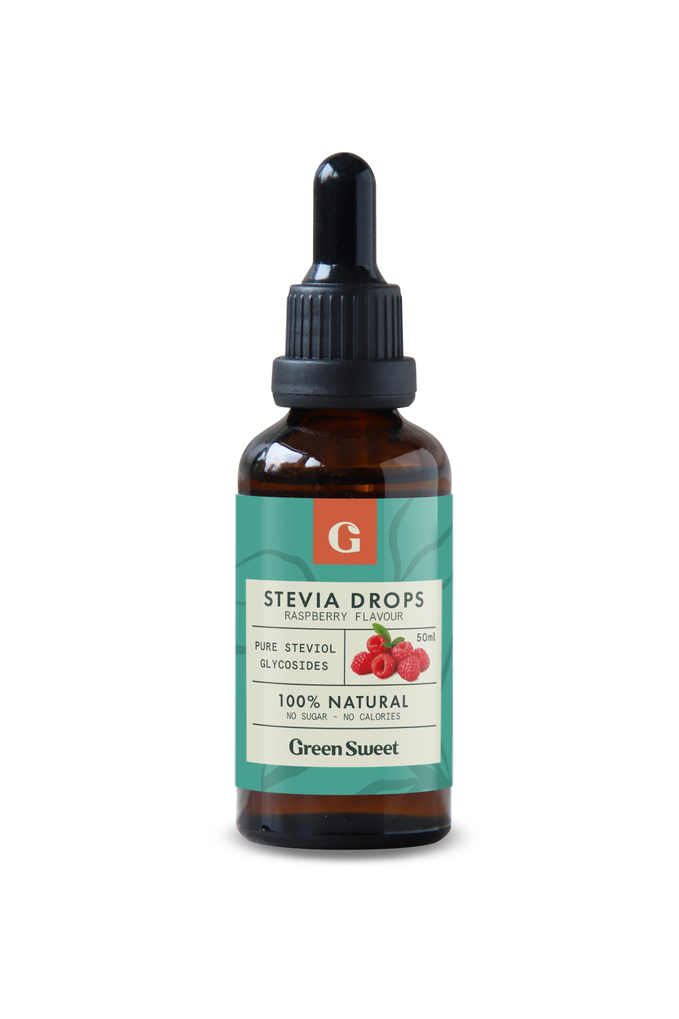 Green Sweet Vloeibare stevia framboos 50 Milliliter