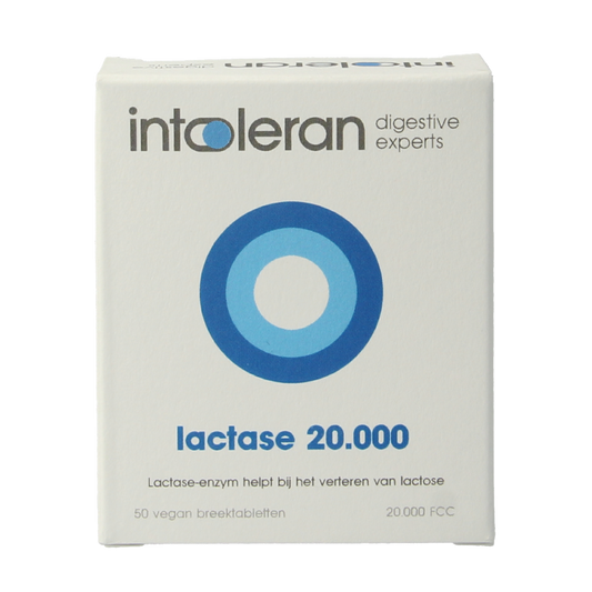 Intoleran Lactase 20.000 50 Tabletten