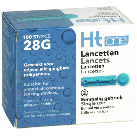 HT One Ht One Lancetten 28G 100.00 Stuks