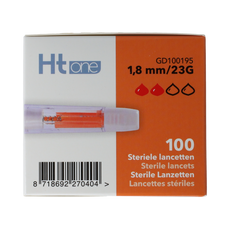 HT One Ht One Veiligheidslancetten 1,8 mm 100.00 Stuks