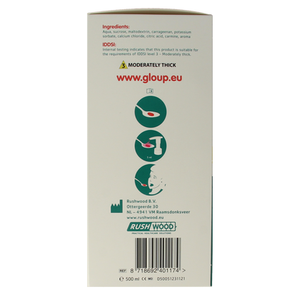 Gloup Original medicatie inname gel aardbei banaan 500.00 Milliliter