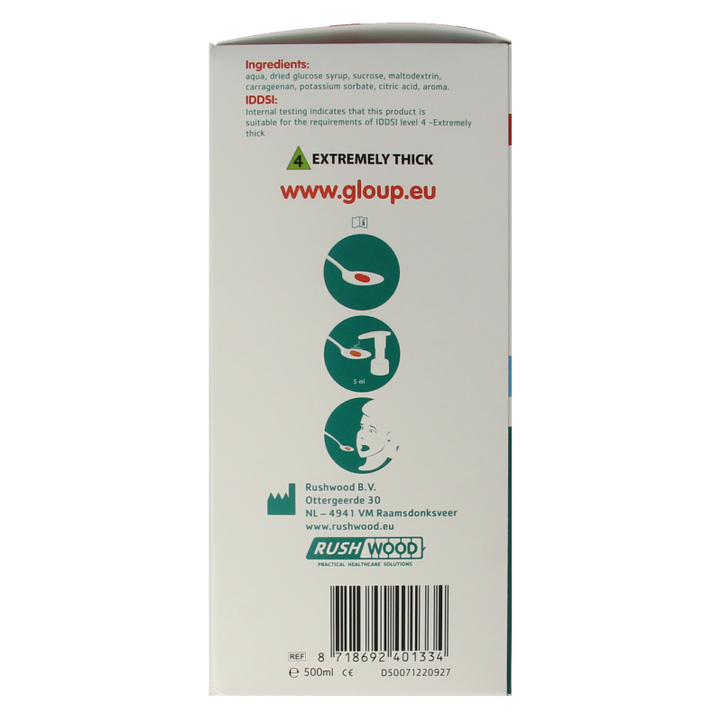 Gloup Forte met pomp 500 Milliliter