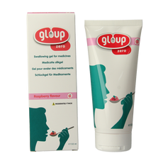 Gloup Zero medicatie inname gel framboos 150 Milliliter