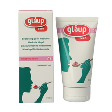Gloup Zero medicatie inname gel framboos 75 Milliliter
