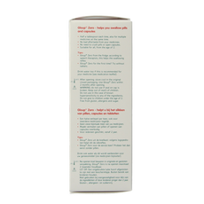 Gloup Zero medicatie inname gel framboos 75 Milliliter