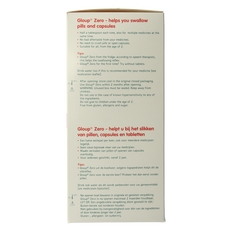 Gloup Zero medicatie inname gel framboos 500 Milliliter