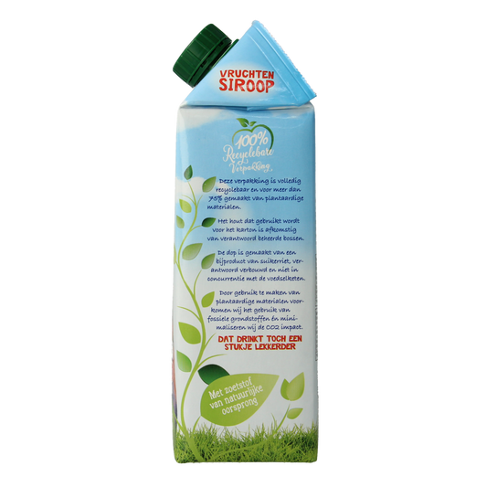 Cool Bear Siroop aardbei-appel 750.00 Milliliter