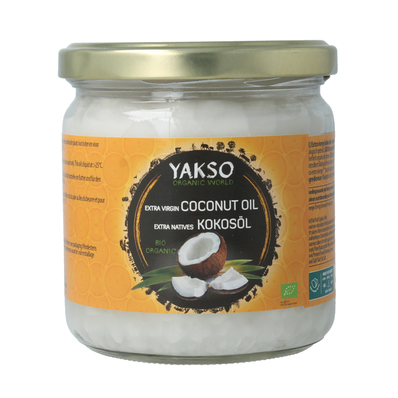 Yakso Kokosolie extra vierge bio 320 Milliliter