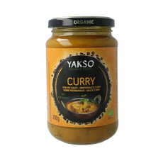 Yakso Curry wok saus bio 350.00 Gram