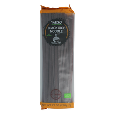 Yakso Rice noodle zwart bio 220.00 Gram