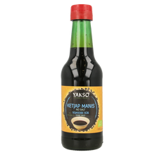 Yakso Ketjap zonder zout bio 250 Milliliter
