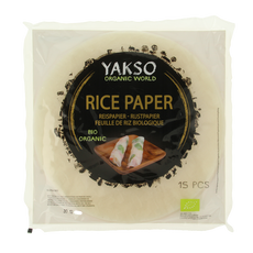 Yakso Rijstpapier met tapioca bio 150 Gram