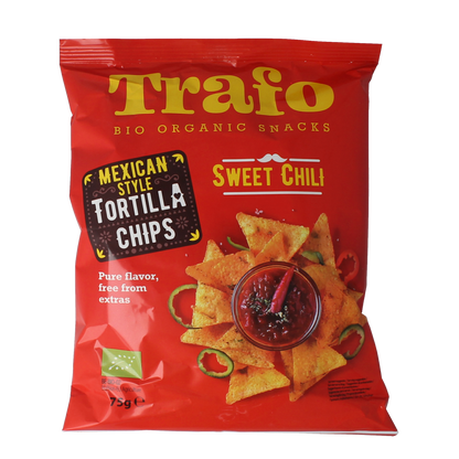 Trafo Tortilla chips chili  bio 75.00 Gram