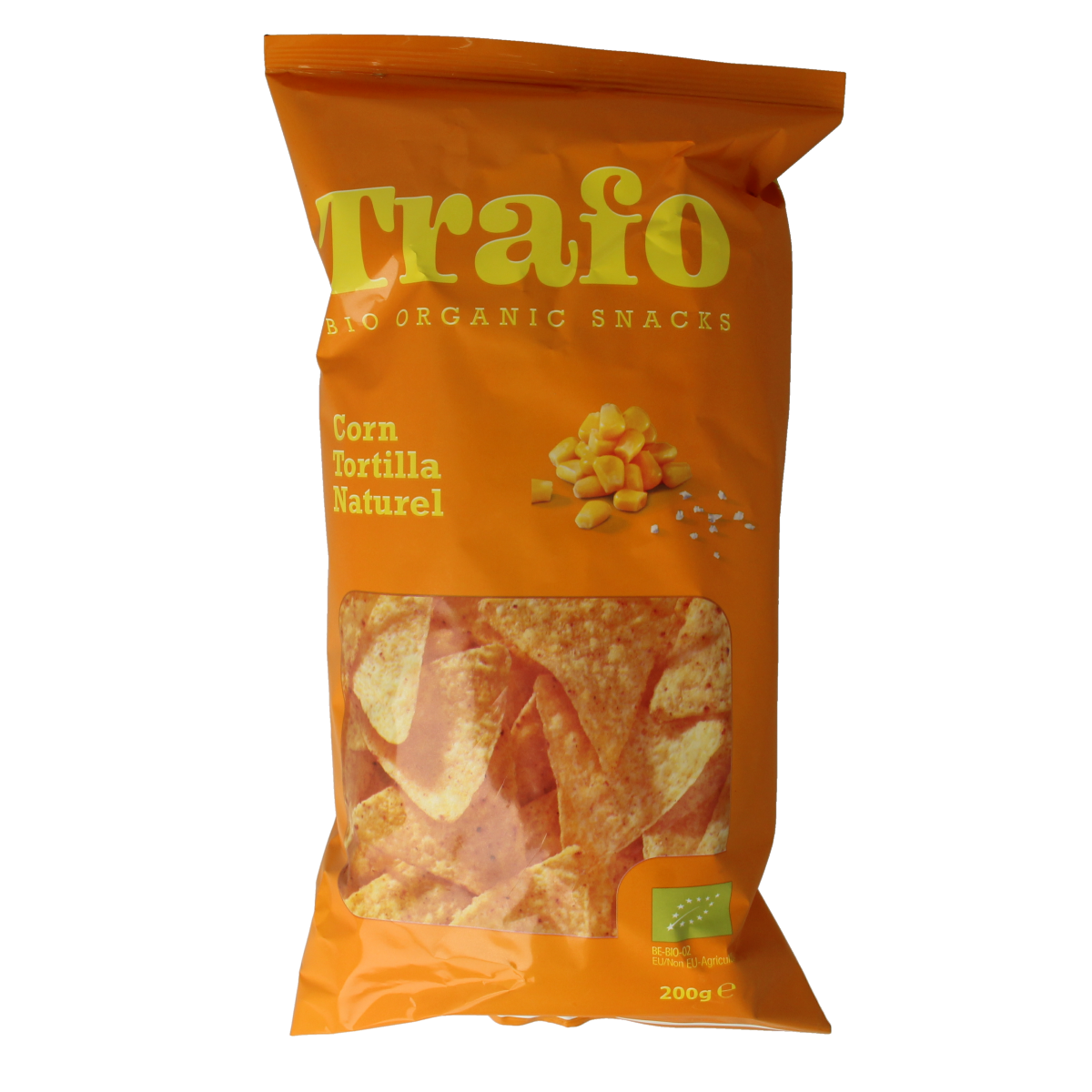 Trafo Tortilla chips naturel bio 200 Gram