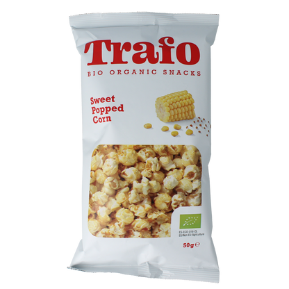 Trafo Popcorn zoet bio 50.00 Gram