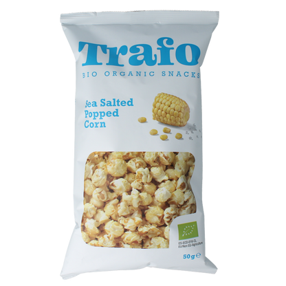 Trafo Popcorn zout bio 50 Gram