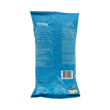 Trafo Ribbelchips gezouten bio 125.00 Gram
