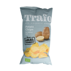 Trafo Chips zonder zout bio 125.00 Gram