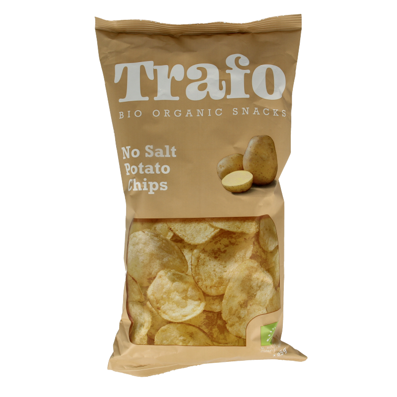 Trafo Chips zonder zout bio 125 Gram