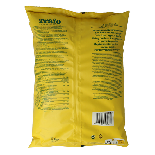 Trafo Chips handcooked kaas & ui bio 125 Gram