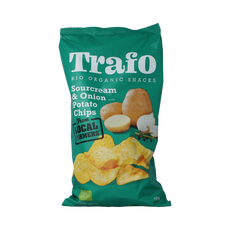 Trafo Chips sour cream & onion bio 125.00 Gram
