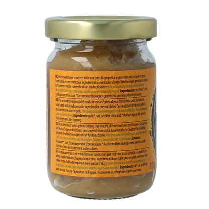 Yakso Gehakte knoflook bio 100.00 Gram