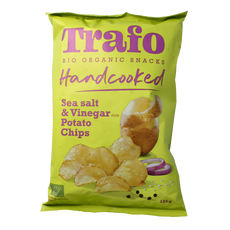 Trafo Chips handcooked salt & vineger bio 125.00 Gram