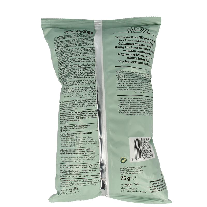 Trafo Lentil / Linzen flips bio 75 Gram