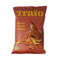 Trafo Chips zoete aardappel bio 80.00 Gram