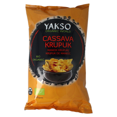 Yakso Cassave krupuk bio 75.00 Gram