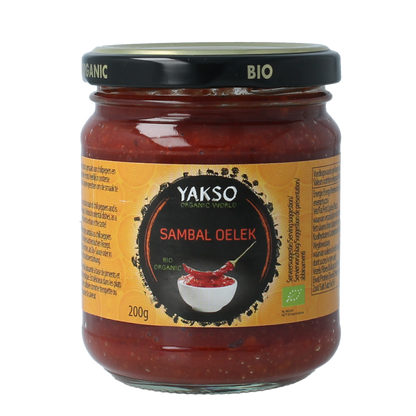 Yakso Sambal oelek bio 200.00 Gram